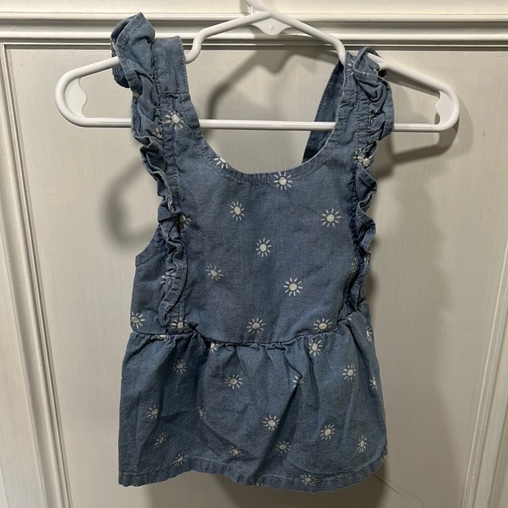 NWOT- denim tank top
